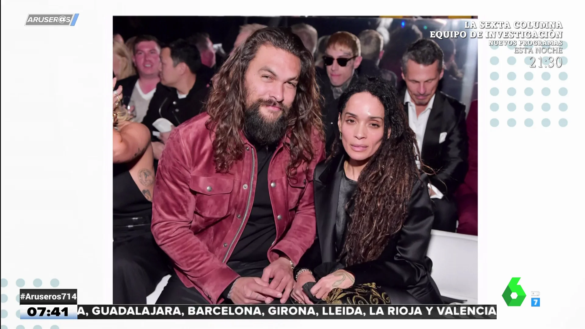 Jason Momoa y Lisa Bonet