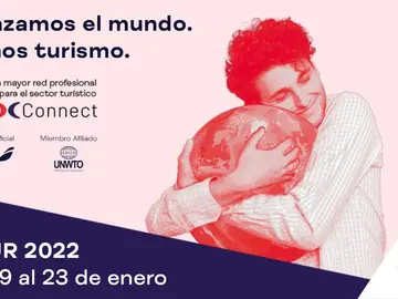 Abrazamos el mundo. Somos turismo. FITUR 2022 Abrazamos el mundo. Somos turismo. FITUR 2022