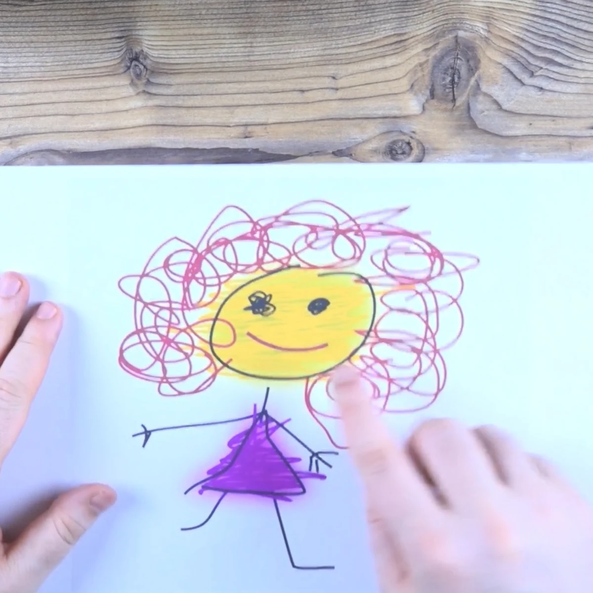 Da vida a los dibujos de tus hijos con este sencillo truco