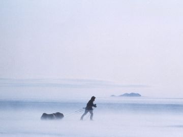 Fotografía de Erling Kagge recogida en el libro 'Filosofía para exploradores polares'