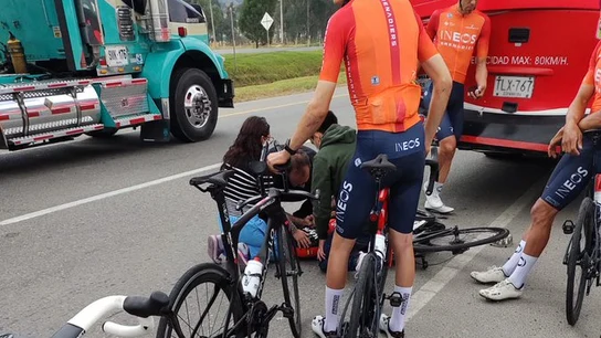 Accidente de Egan Bernal Accidente de Egan Bernal
