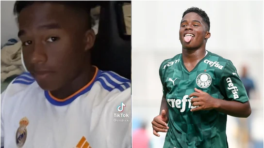 Endrick, jugador de Palmeiras que sigue el Real Madrid Endrick, jugador de Palmeiras que sigue el Real Madrid