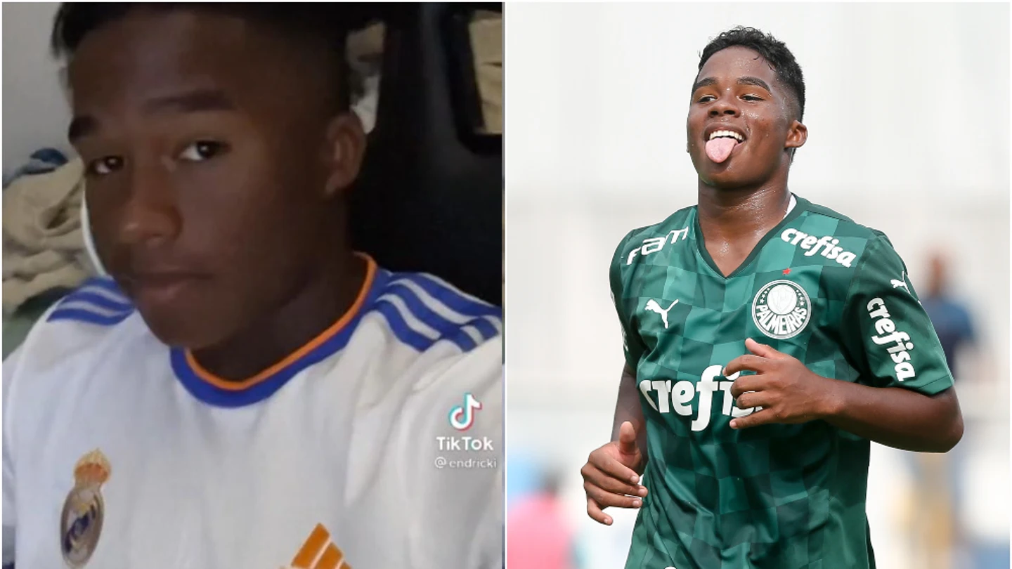 Endrick, jugador de Palmeiras que sigue el Real Madrid Endrick, jugador de Palmeiras que sigue el Real Madrid
