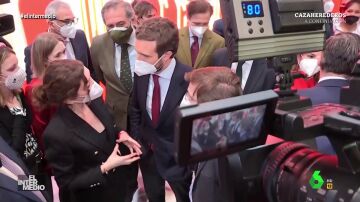 Vídeo manipulado - Isabel Díaz Ayuso le cuenta a Pablo Casado cómo era su vida antes de llegar a Madrid