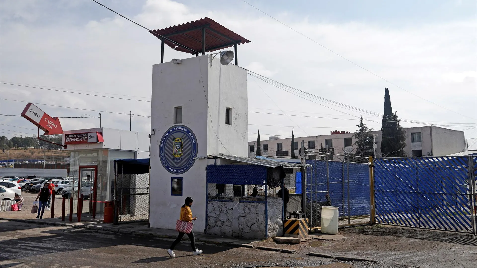 Vista del exterior del Centro Penitenciario de Puebla, México