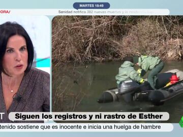 El análisis de Beatriz de Vicente sobre la huelga de hambre del detenido por la desaparición de Esther López: "Un inocente no deja de comer"