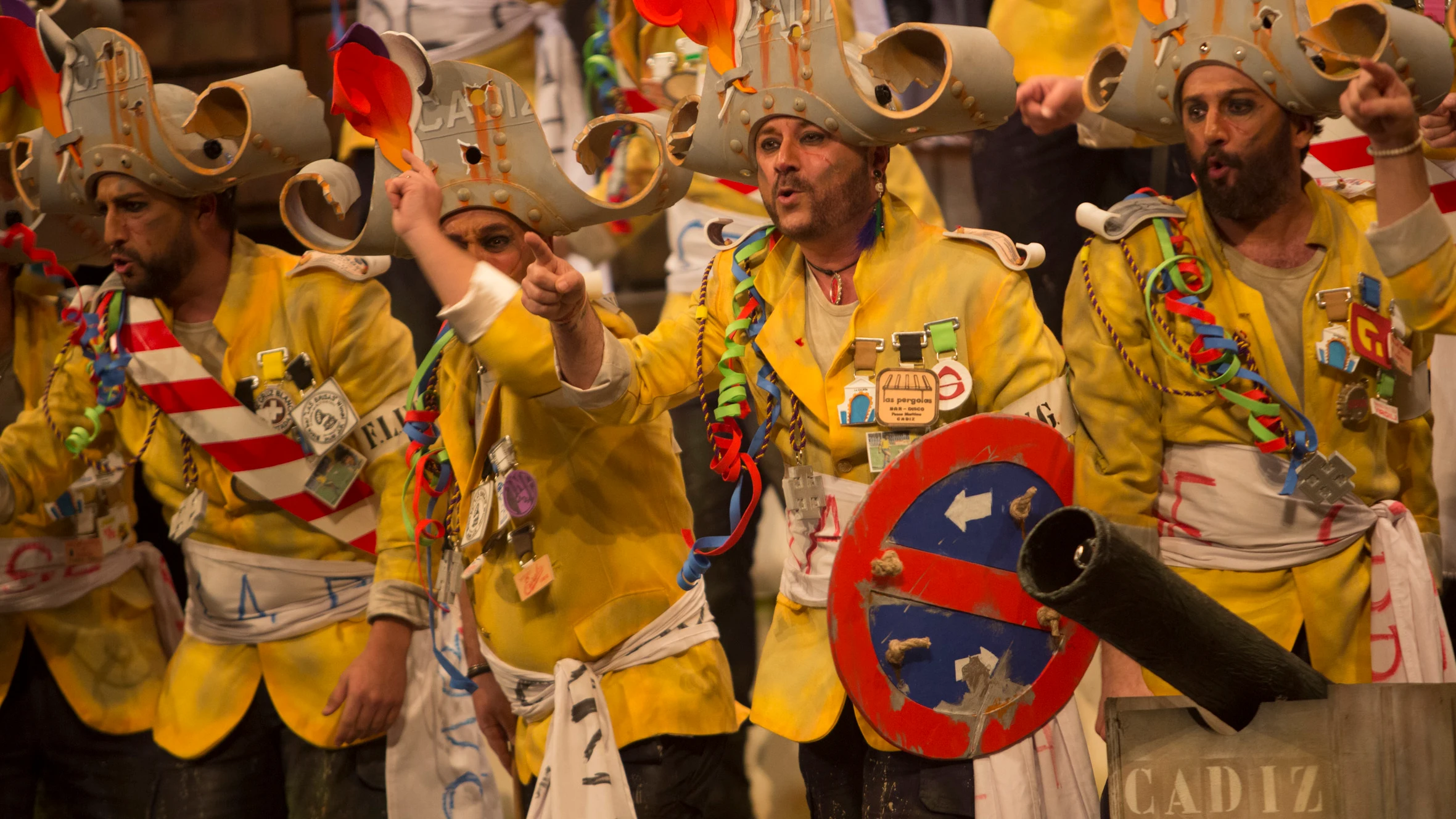 Final del Concurso Oficial de Agrupaciones Carnavalescas (COAC) 2019 en el Gran Teatro Falla.