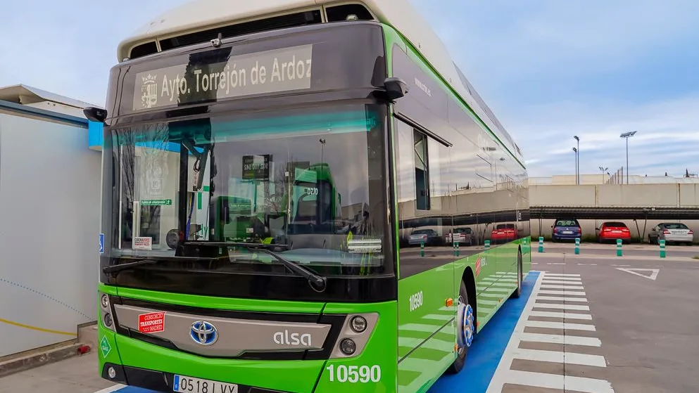 Autobús de hidrógeno de Madrid (Archivo)