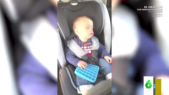 Así es la reacción de un bebé cuando sus padres le preguntan si está dormido Así es la reacción de un bebé cuando sus padres le preguntan si está dormido