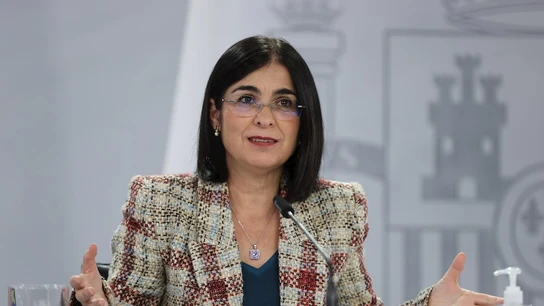 La ministra de Sanidad, Carolina Darias. La ministra de Sanidad, Carolina Darias.