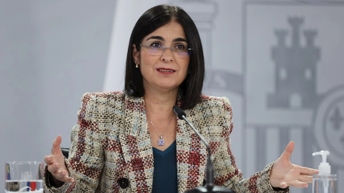 La ministra de Sanidad, Carolina Darias.