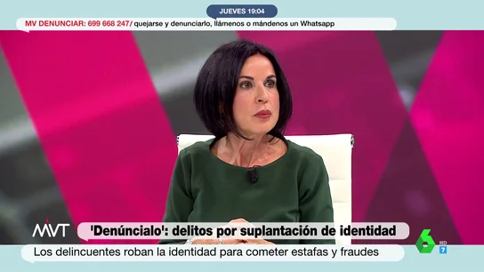Cuidado con los datos: los consejos de Beatriz de Vicente para evitar que nos suplanten la identidad Cuidado con los datos: los consejos de Beatriz de Vicente para evitar que nos suplanten la identidad
