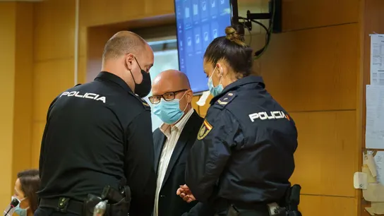 El acusado del doble crimen de Adeje durante el juicio El acusado del doble crimen de Adeje durante el juicio