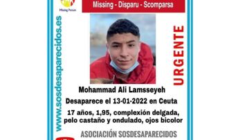 Mohammad Alí, desaparecido en Ceuta