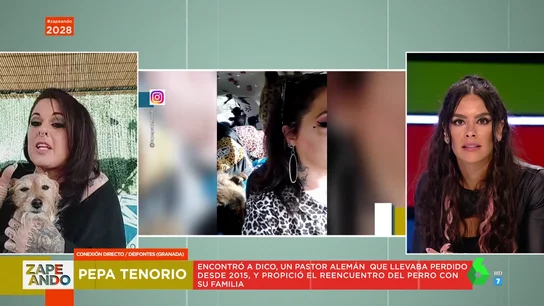 La reivindicación de Pepa Tenorio tras rescatar a Dico: "Los perros son parte de la familia, todo el mundo lo debería ver así" La reivindicación de Pepa Tenorio tras rescatar a Dico: "Los perros son parte de la familia, todo el mundo lo debería ver así"