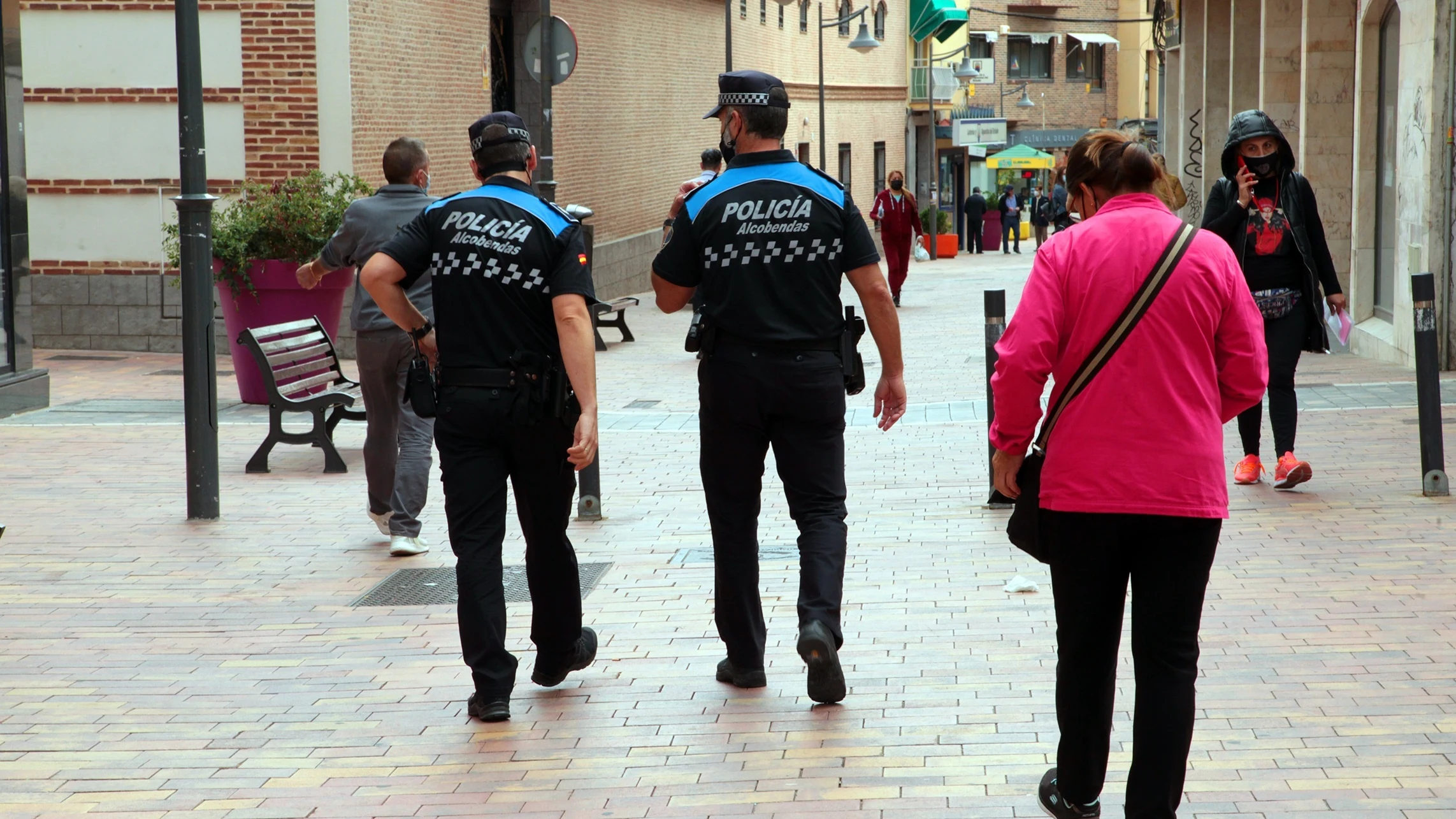 Imagen de archivo de la Policía Local patrullando en Alcobendas, Madrid