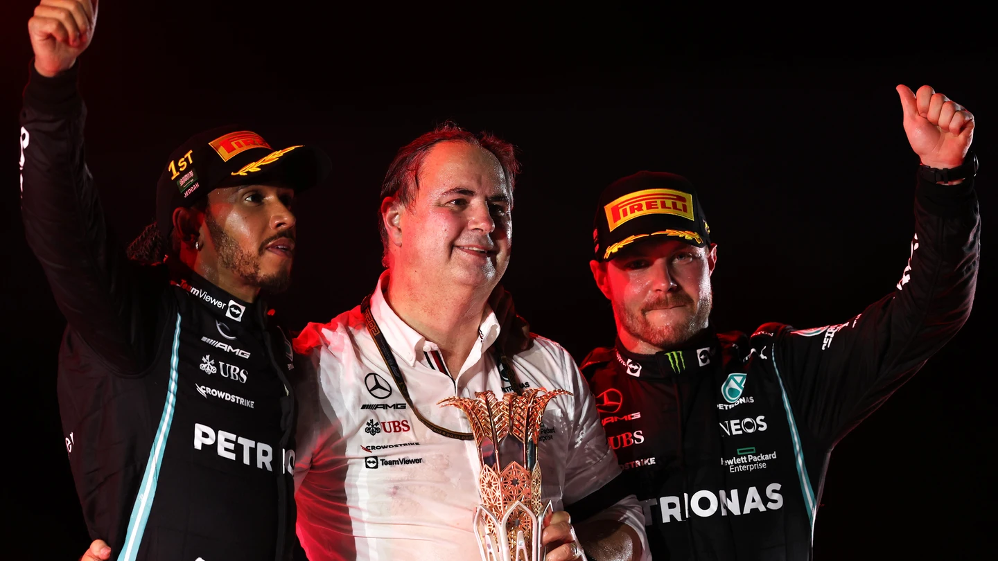 Lewis Hamilton y Valtteri Bottas Lewis Hamilton y Valtteri Bottas