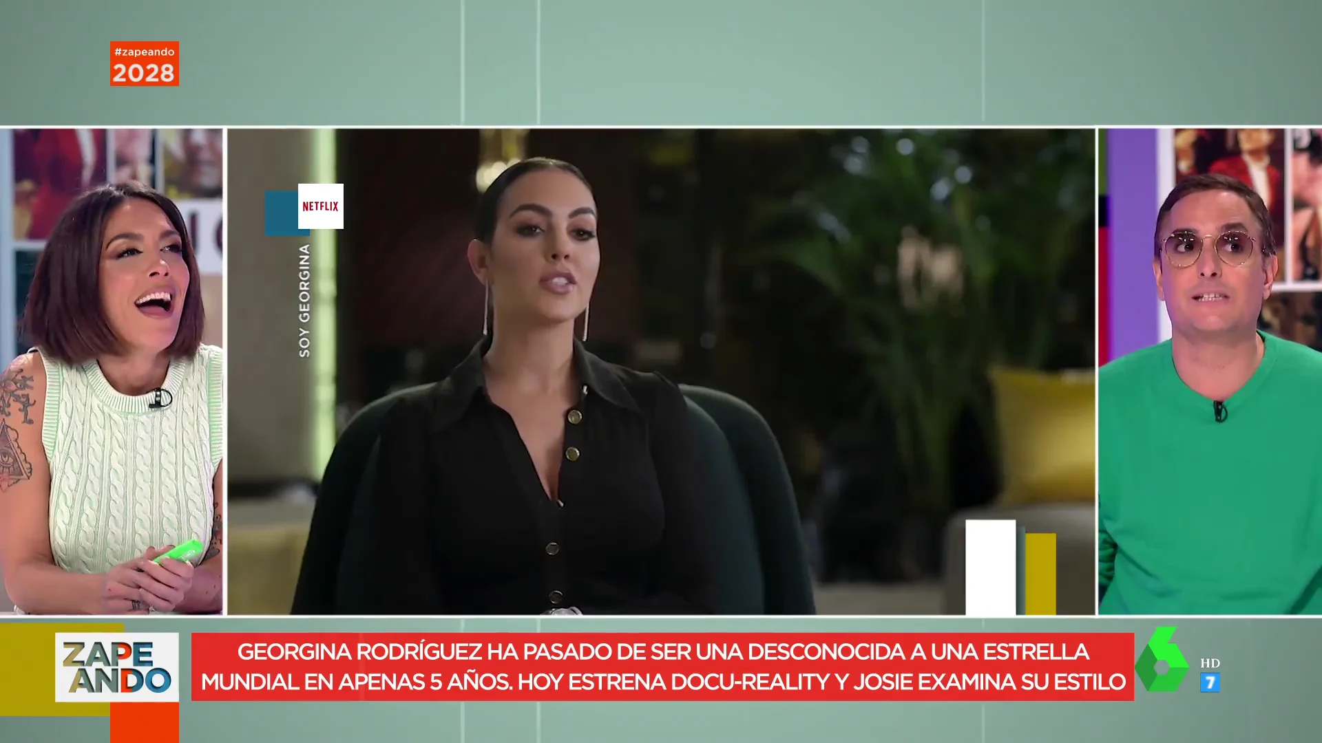 Josie, a Netflix de 'Soy Georgina': "No te obsesiones tanto por las famosas, hay mucha decadencia en Europa que merece documentales"