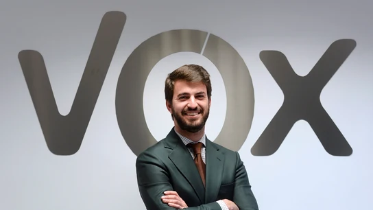 El vicepresidente de la Junta de Castilla y León, Juan García-Gallardo Frings (Vox) El vicepresidente de la Presidencia de la Junta de Castilla y León, Juan García-Gallardo Frings