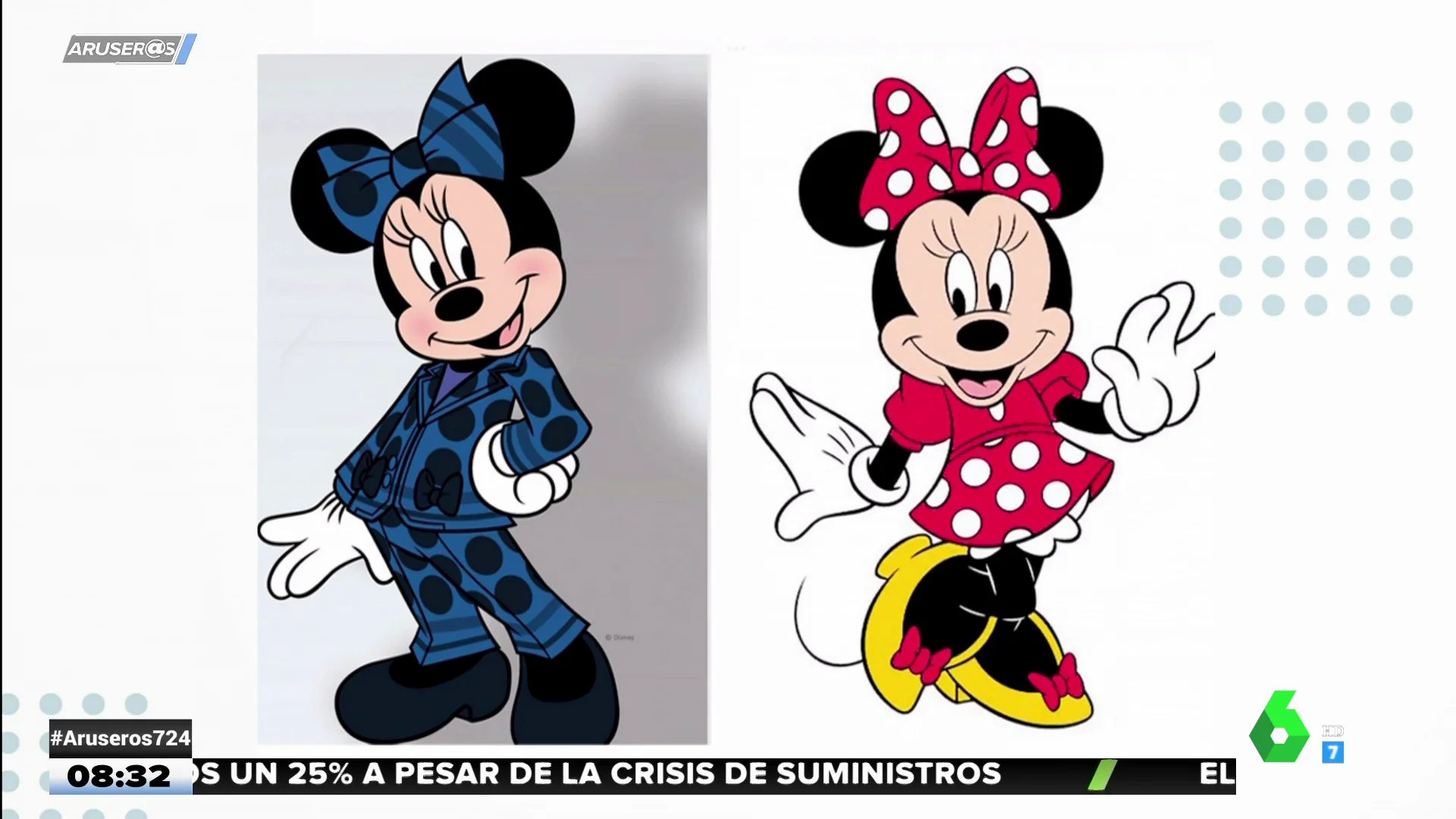 Minnie cambio vestuario