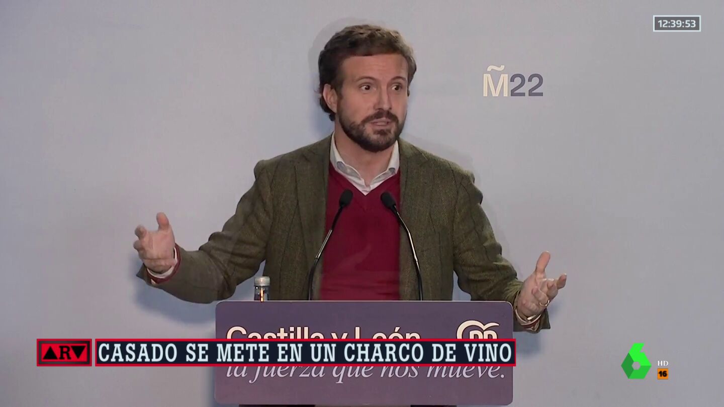 Las surrealistas declaraciones de Casado sobre la vida en Le&oacute;n: "Aqu&iacute; hab&iacute;a que beber vino porque no hab&iacute;a agua potable"
