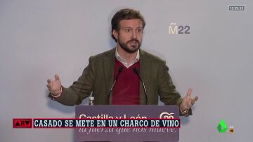 Las surrealistas declaraciones de Casado sobre la vida en León: "Aquí había que beber vino porque no había agua potable"