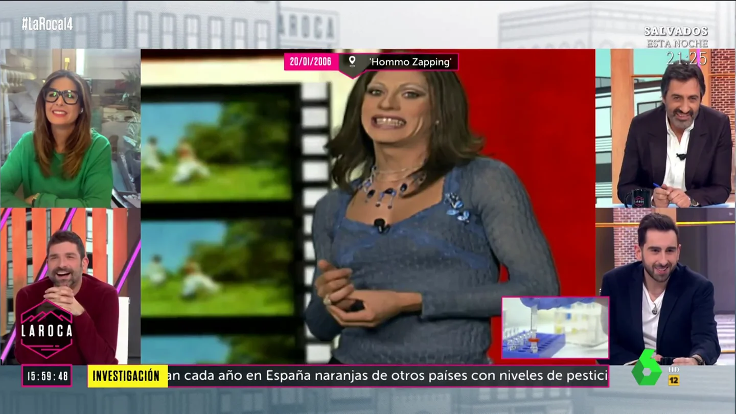 El momentazo de Paco León en Homo Zapping imitando a Raquel Revuelta: "E.T. es un bicho horroroso" El momentazo de Paco León en Homo Zapping imitando a Raquel Revuelta: "E.T. es un bicho horroroso"