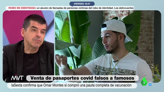 Omar Montes sí compró un pasaporte COVID falso pese a negarlo en redes sociales Omar Montes sí compró un pasaporte COVID falso pese a negarlo en redes sociales