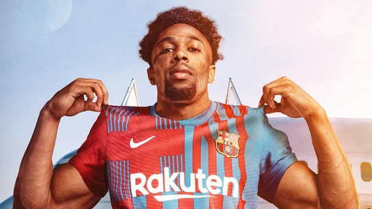 Adama Traoré, jugador del Barça Adama Traoré, jugador del Barça