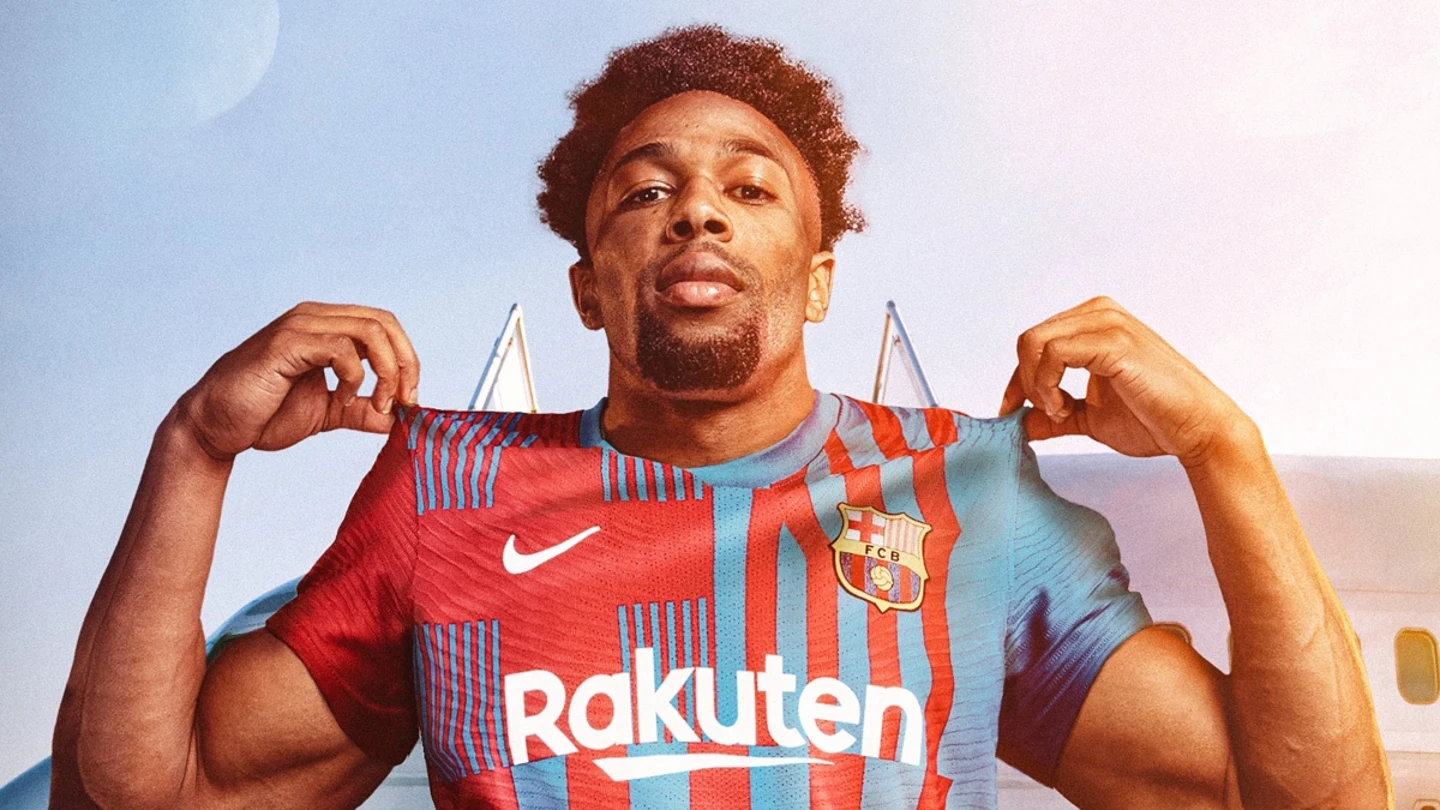 Adama Traoré, jugador del Barça Adama Traoré, jugador del Barça