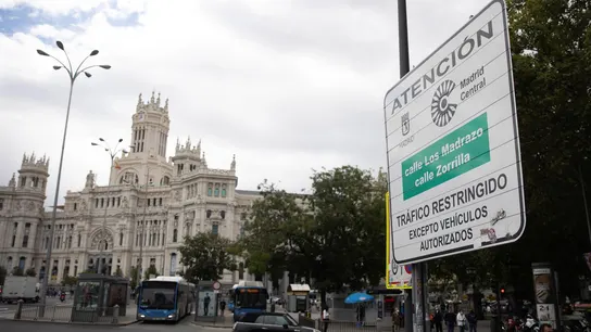 Vista del Ayuntamiento de Madrid Vista del Ayuntamiento de Madrid