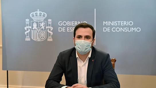 El ministro de Consumo, Alberto Garzón, en una imagen de archivo. El ministro de Consumo, Alberto Garzón, en una imagen de archivo.