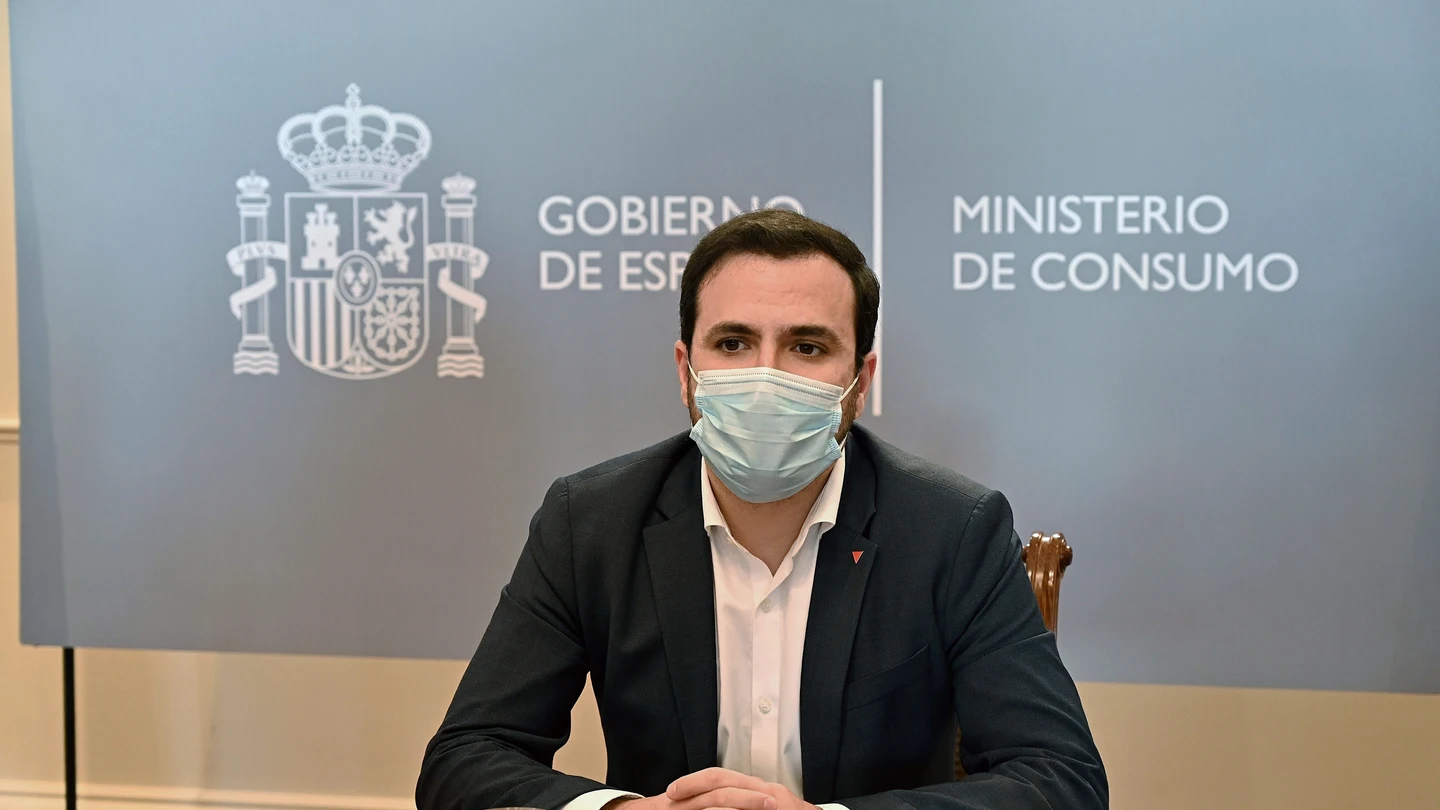 El ministro de Consumo, Alberto Garzón, en una imagen de archivo. El ministro de Consumo, Alberto Garzón, en una imagen de archivo.