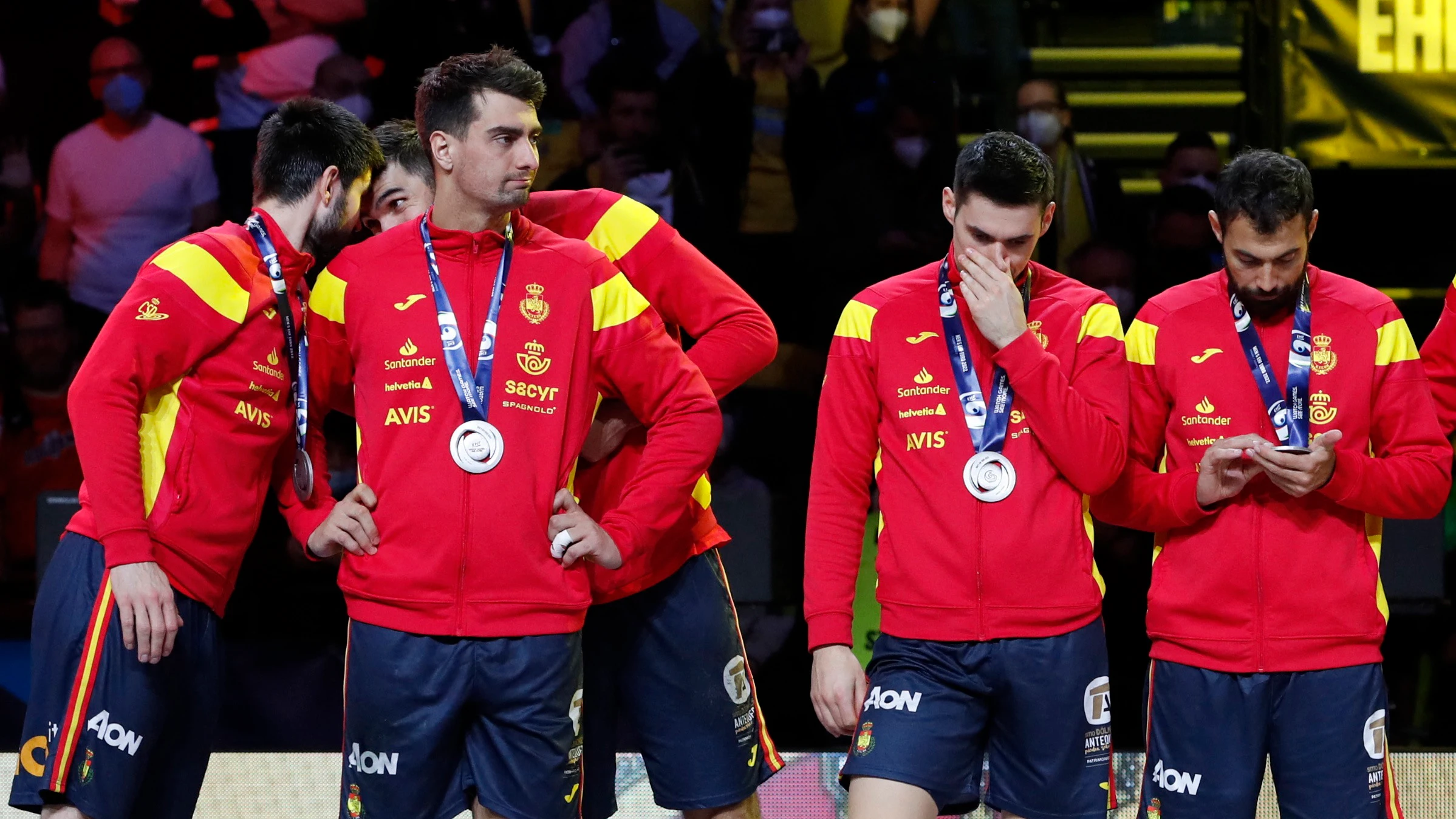 Los 'Hispanos' logran la medalla de plata del Europeo