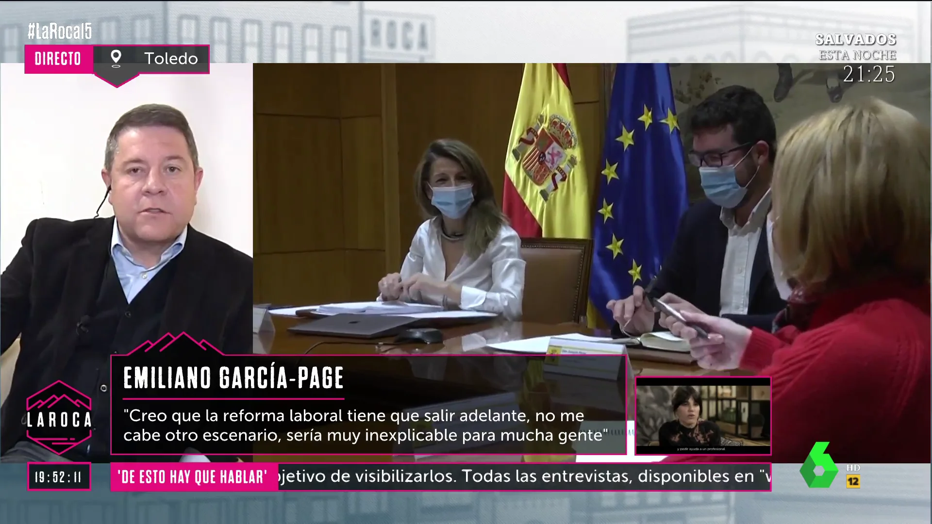 Page carga contra la postura del PP frente a la reforma laboral: "Les cuesta muchísimo renovarse y ser autocríticos"