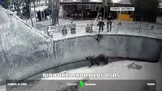 arrojada a los osos arrojada a los osos