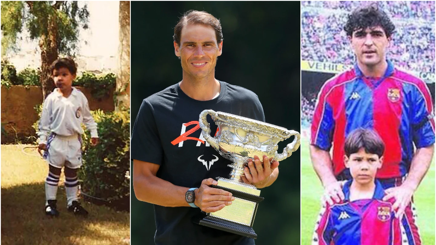 Rafa Nadal, de promesa en fútbol a leyenda en tenis Rafa Nadal, de promesa en fútbol a leyenda en tenis