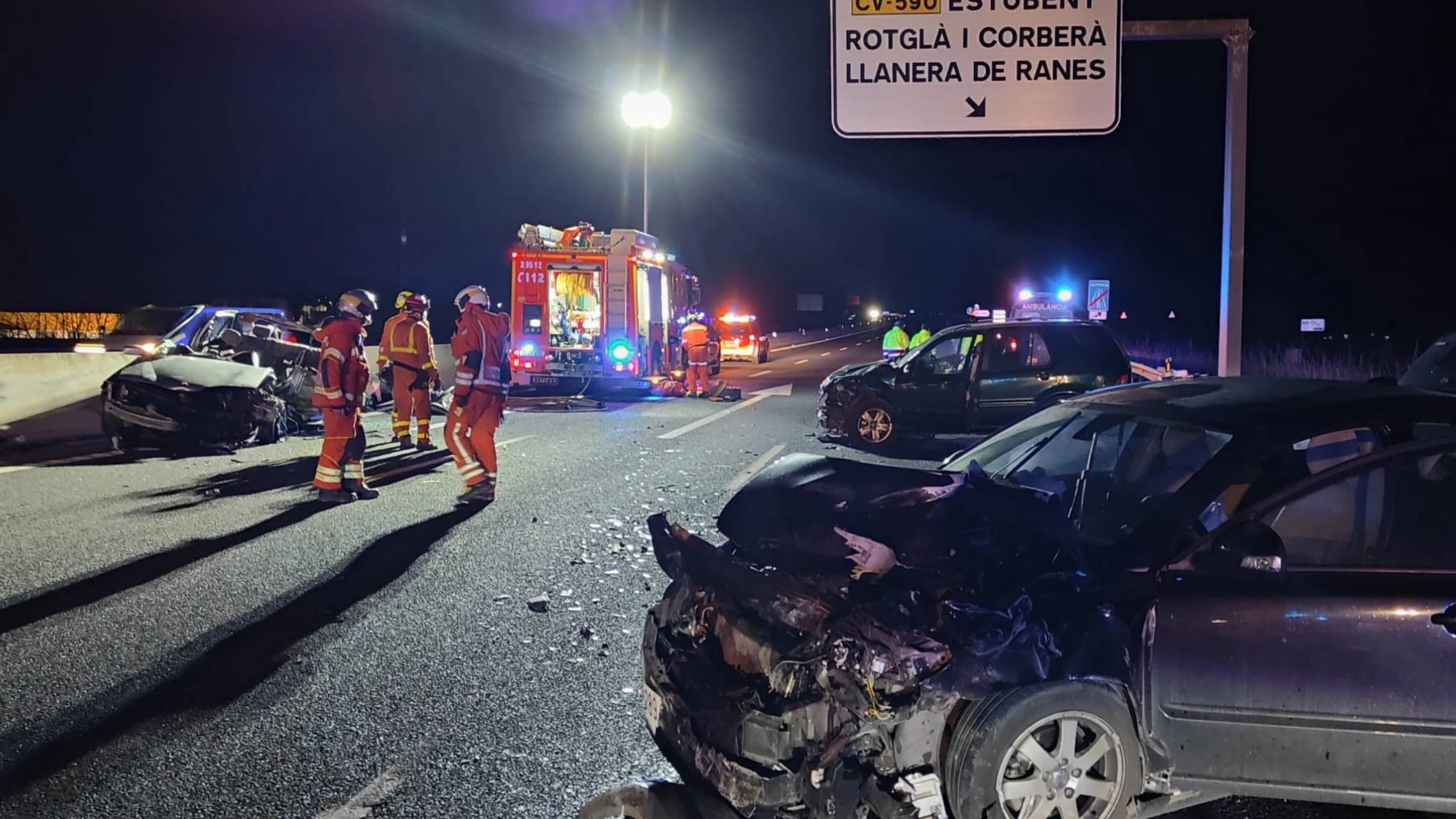 Accidente de tráfico en Valencia