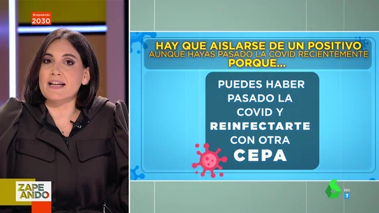 Por qué debes aislarte de un positivo aunque hayas pasado el COVID: Boticaria García te da los motivos Por qué debes aislarte de un positivo aunque hayas pasado el COVID: Boticaria García te da los motivos