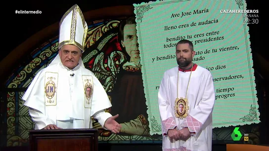 Papa Wyoming y Monaguillo Mateo analizan las palabras del 'Aznarísimo': "Yo veo una pulla a Pablo Casado" Papa Wyoming y Monaguillo Mateo analizan las palabras del 'Aznarísimo': "Yo veo una pulla a Pablo Casado"