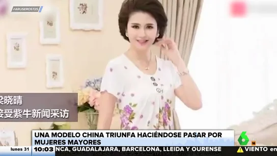 Modelo china finge ser mayor Modelo china finge ser mayor