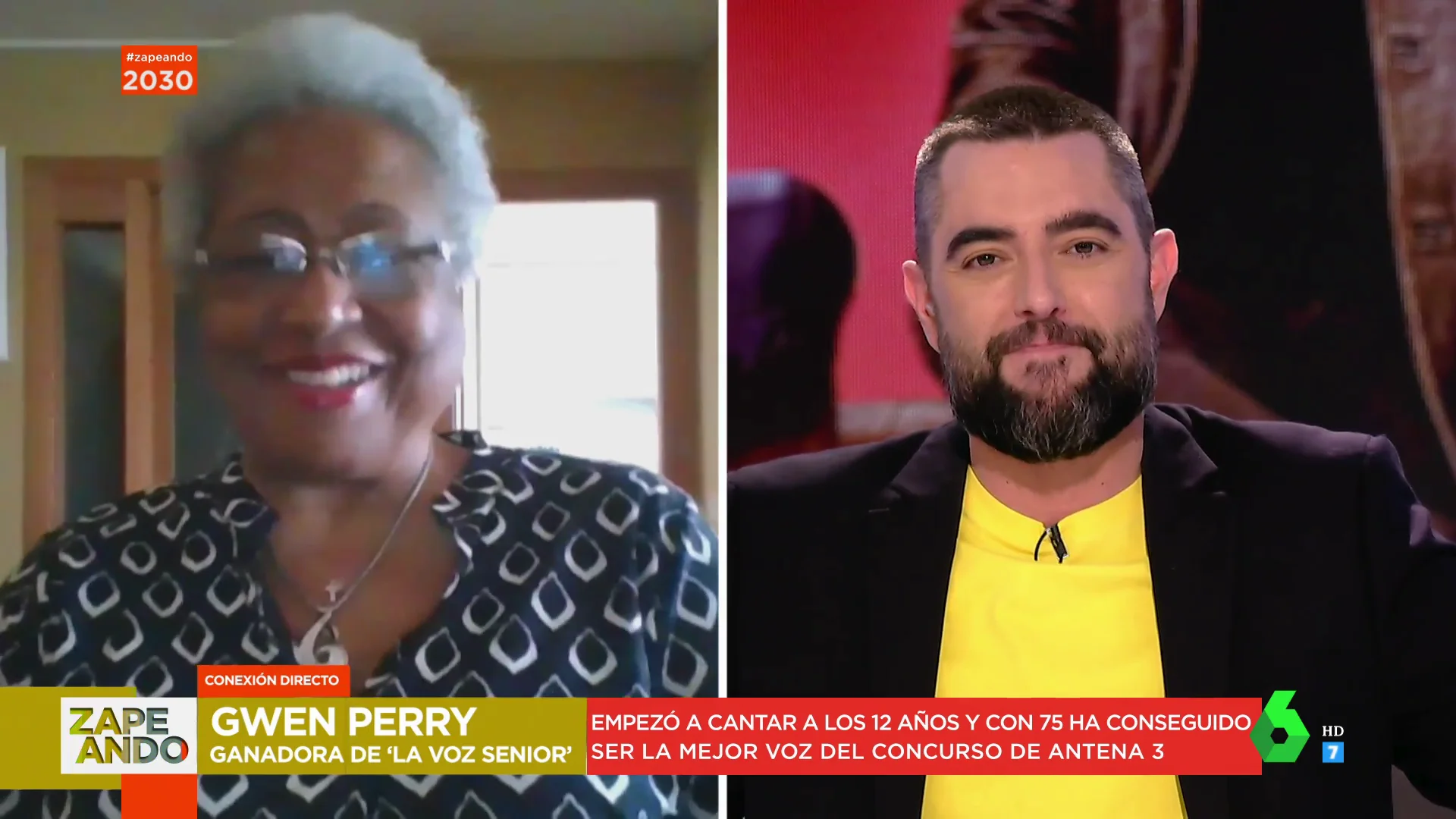 La emoción de Gwen Perry tras ganar La Voz Senior: "Nací cantando y moriré cantando"