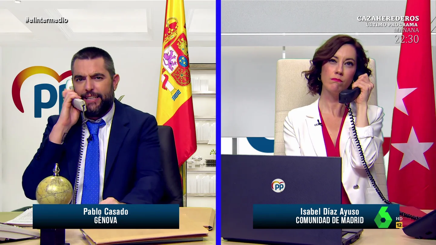 Así fue la 'llamada' de Casado pidiendo ideas a Ayuso en la que nació la estrategia 'del Gobierno Drácula', las remolachas y el campo Así fue la 'llamada' de Casado pidiendo ideas a Ayuso en la que nació la estrategia 'del Gobierno Drácula', las remolachas y el campo