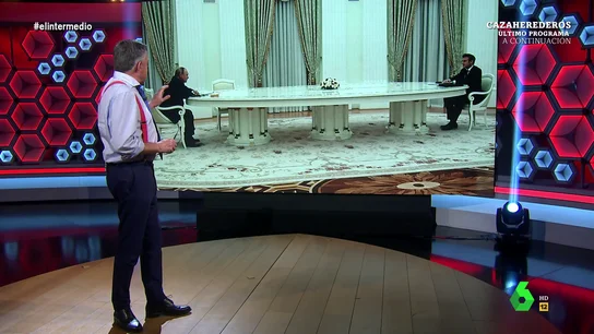 Wyoming cree que Putin muestra "su distanciamiento con la OTAN" reuniéndose con Macron "en una mesa que medía más que la frontera entre Rusia y Ucrania" Wyoming cree que Putin muestra "su distanciamiento con la OTAN" reuniéndose con Macron "en una mesa que medía más que la frontera entre Rusia y Ucrania"