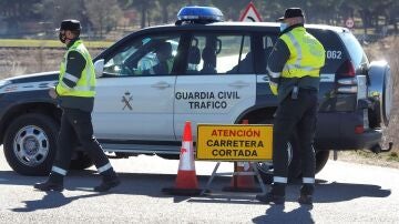 Cordón policial cerca del lugar donde se halló el cadáver de Esther López