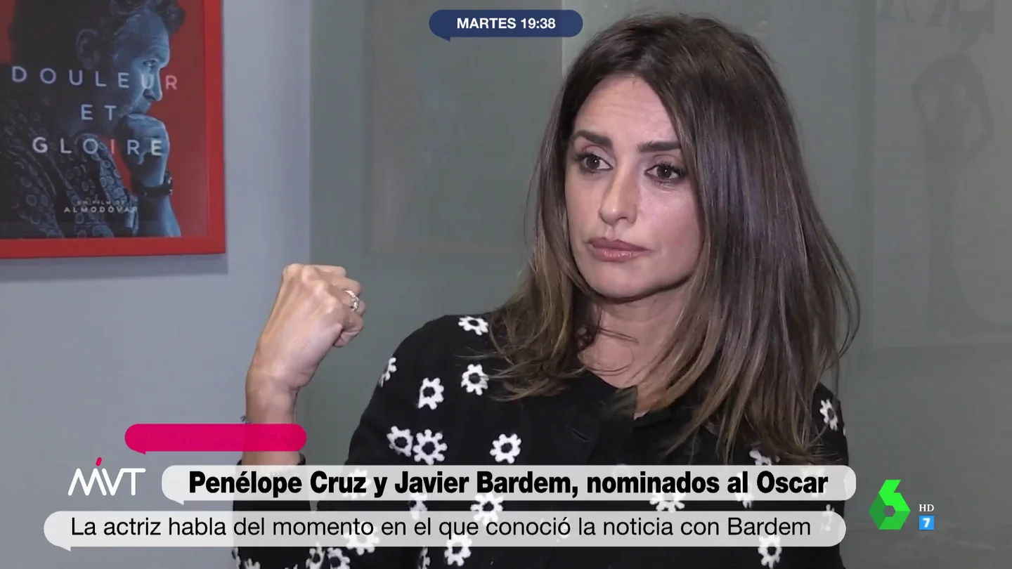 Así han vivido Penélope Cruz y Javier Bardem su nominación a los Oscar: "Me pasé hora y media que no podía dejar de llorar" Así han vivido Penélope Cruz y Javier Bardem su nominación a los Oscar: "Me pasé hora y media que no podía dejar de llorar"