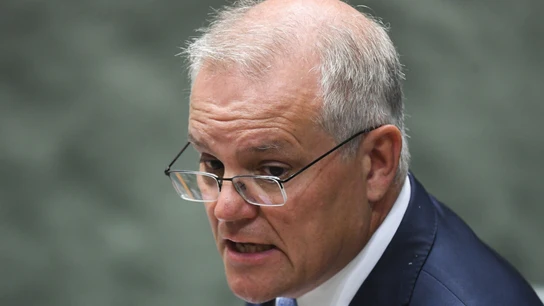 El primer ministro de Australia, Scott Morrison en Canberra, Australia. El primer ministro de Australia, Scott Morrison en Canberra, Australia.