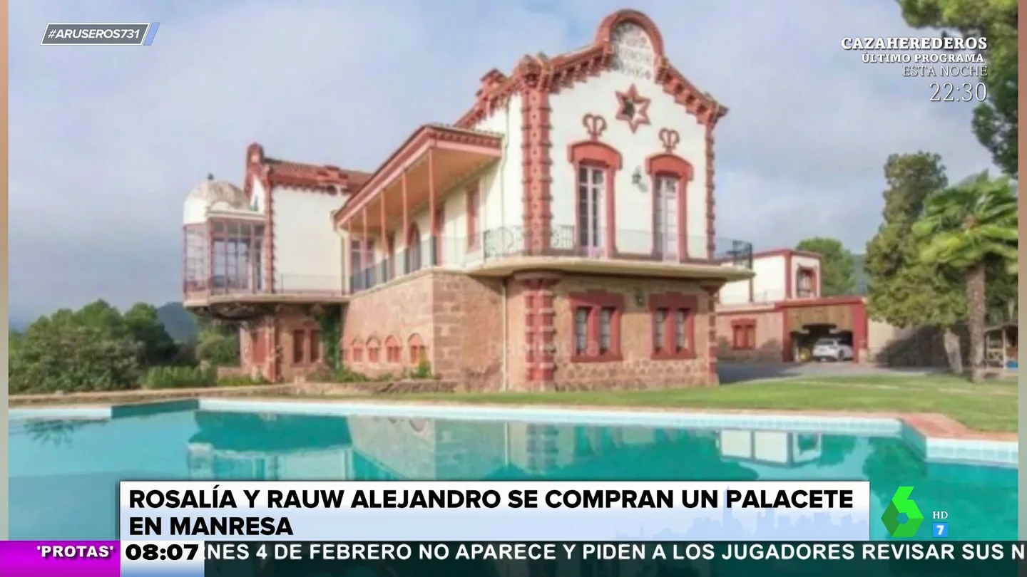Rosalia Rauw Alejandro palacete Rosalia Rauw Alejandro palacete