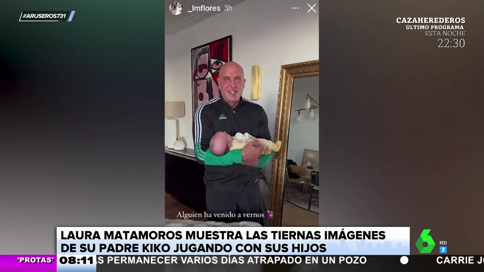 Kiko Matamoros nietos