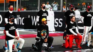 La Fórmula 1 elimina la ceremonia de arrodillarse que implantó Hamilton